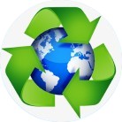 Icon representing Plastic Waste Management Icon representing Plastic Waste Management